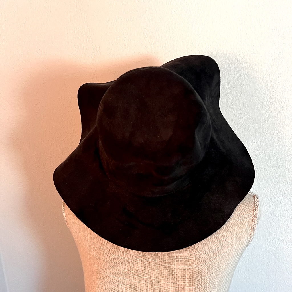 Black Polyester Hat